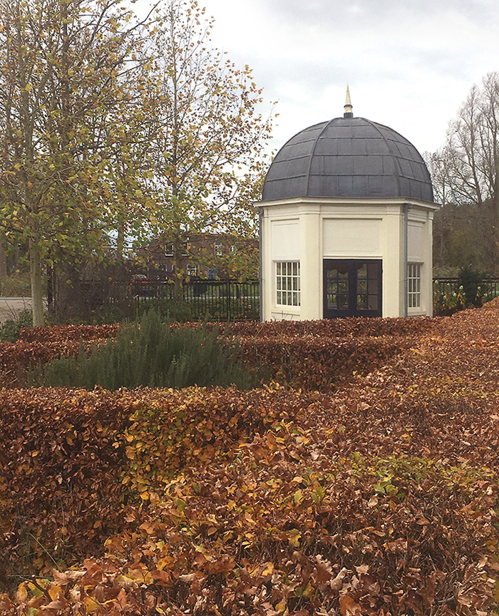 The Driemond Tea pavilion at Schoonoord.<p> Photo; Korver - Nov. 2020<p>.